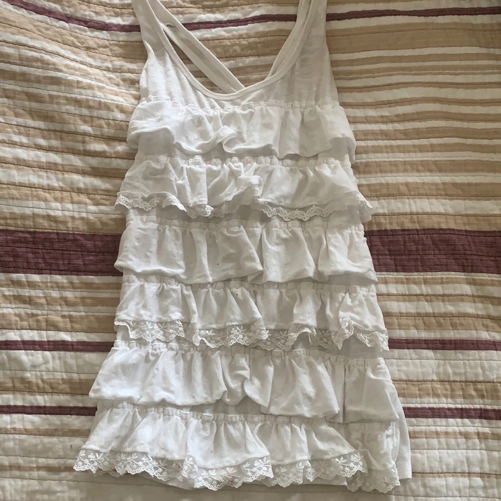 White tank top
